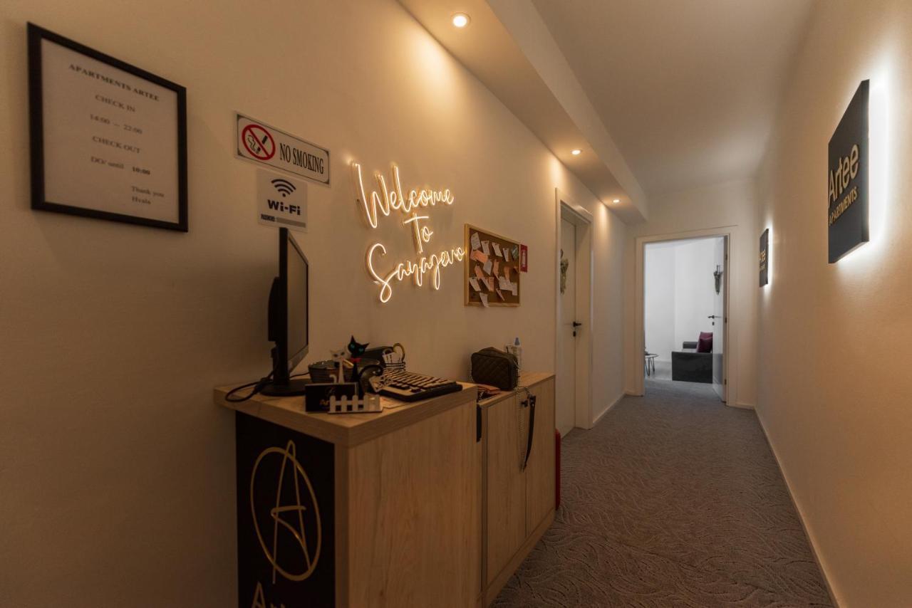 Apartments Artee Free Garage Parking 塞拉耶佛 外观 照片